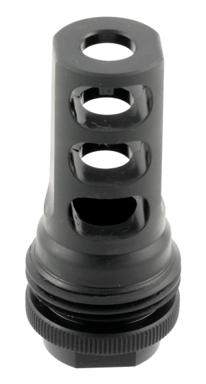 SilencerCo AC1282 ASR Muzzle Brake 30 Cal 1/2"-28 tpi Black