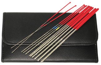 RamRodz 60021 Pro-Series Micro File Diamond Coated 9" Long 12 PK Includes Case