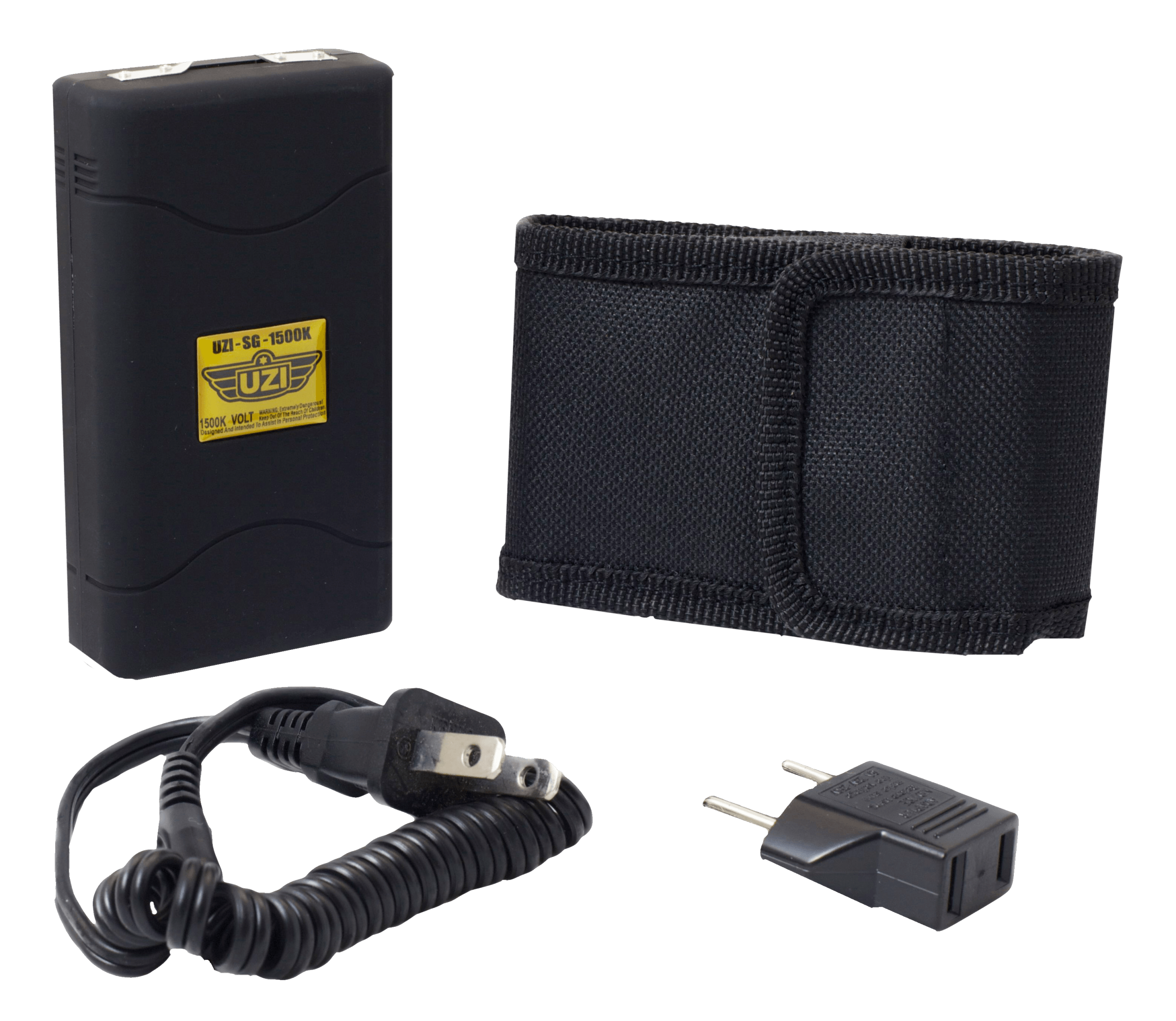 Uzi Accessories UZISG1500 Stun Gun Black