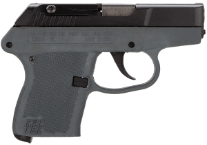 Kel-Tec P32BGRY P-32 32 ACP Caliber with 2.68" Barrel 7+1 Capacity Gray Finish Aluminum Frame Serrated Blued Steel Slide & Gray Polymer Grip