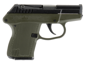 Kel-Tec P32BGRN P-32 32 ACP Caliber with 2.68" Barrel 7+1 Capacity Green Finish Aluminum Frame Serrated Blued Steel Slide & Green Polymer Grip