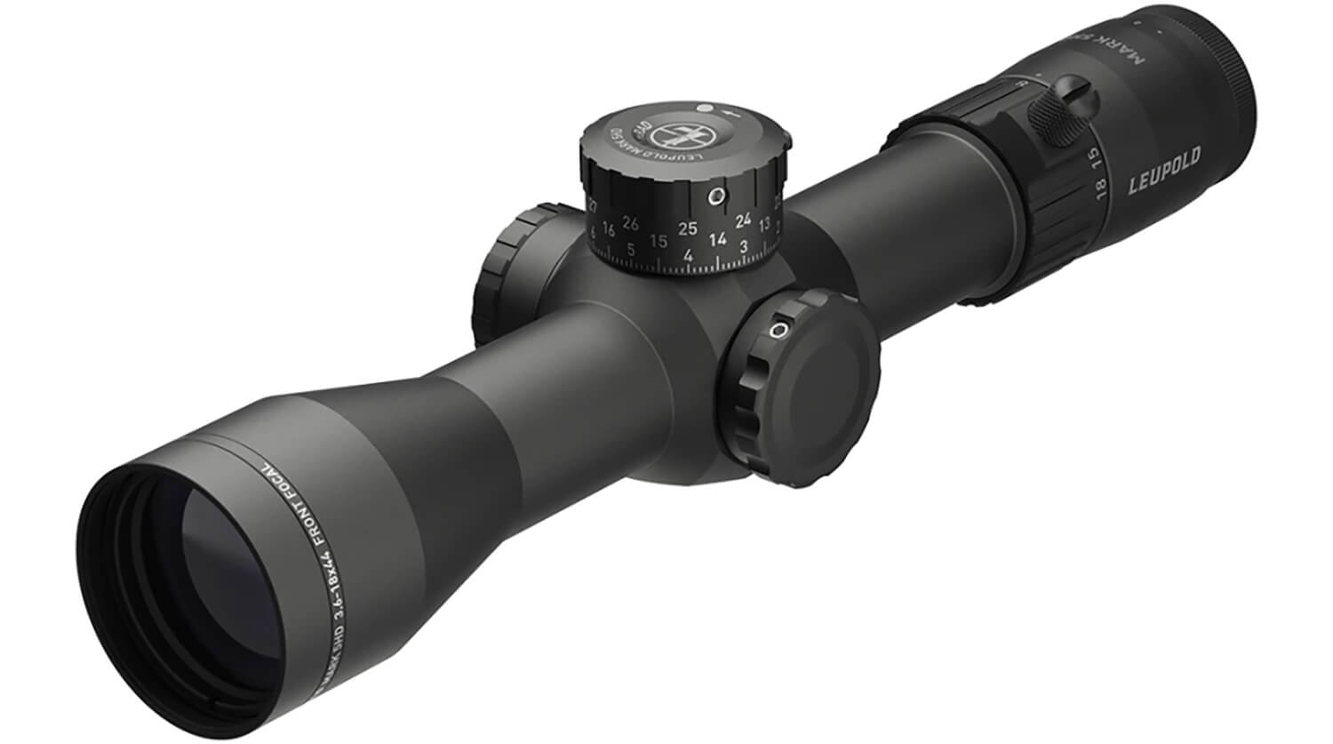 Leupold 173296 Mark 5HD Matte Black 3.6-18x44mm M5C3 FFP TMR Reticle 35mm Tube - Image 2