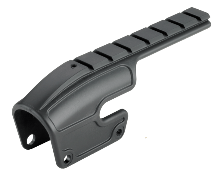 Weaver Mounts 48340 No-Gunsmith Saddle Shotgun Mount Black Remington 870/11-87/1100
