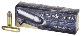 Alexander Arms AB400FPBOX FP  50Beowulf 400gr Flat Point 20rd Box