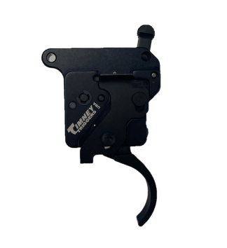 Timney Triggers 521 Featherweight Deluxe  Curved Trigger with 3 lbs Draw Weight for Rem Model 7