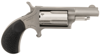 North American Arms 22MGRCHSS Mini-Revolver Carry Combo 22 WMR 5 Shot 1.63" Barrel Stainless Steel Barrel/Cylinder/Frame Black Rubber Grip Includes Exclusive Holster Package