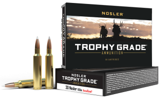 Nosler 60117 Trophy Grade  30 Nosler 180 gr Nosler AccuBond 20rd Box