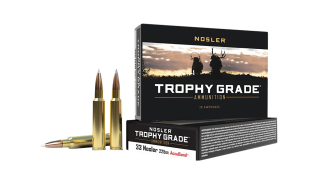 Nosler 60098 Trophy Grade  33 Nosler 225 gr Nosler AccuBond 20rd Box