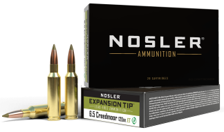 Nosler 40398 E-Tip 6.5 Creedmoor 120 gr E Tip Lead Free 20rd Box