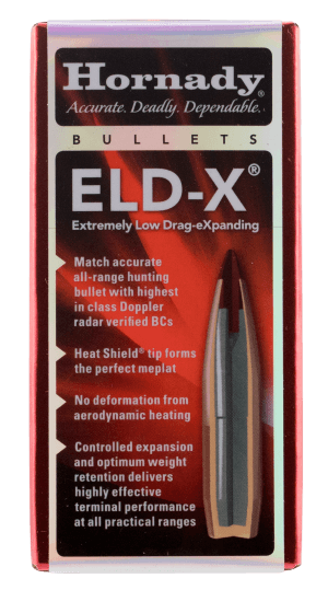Hornady 25418 ELD-X  25 Cal .257 110 gr Extremely Low Drag eXpanding 100rd Box