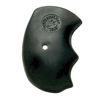 North American Arms GMMM Oversized Grip  Black Rubber for NAA Pug  Black Widow  Magnum  The Earl