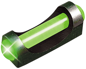 TruGlo TG948EG Fat•Bead   Black | Green Fiber Optic Front Sight 3mm Threads