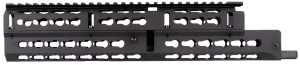 Aim Sports MKAK04 Russian Handguard  13.40" Keymod Long Size Style Made of 6061-T6 Aluminum with Black Anodized Finish for AK-47