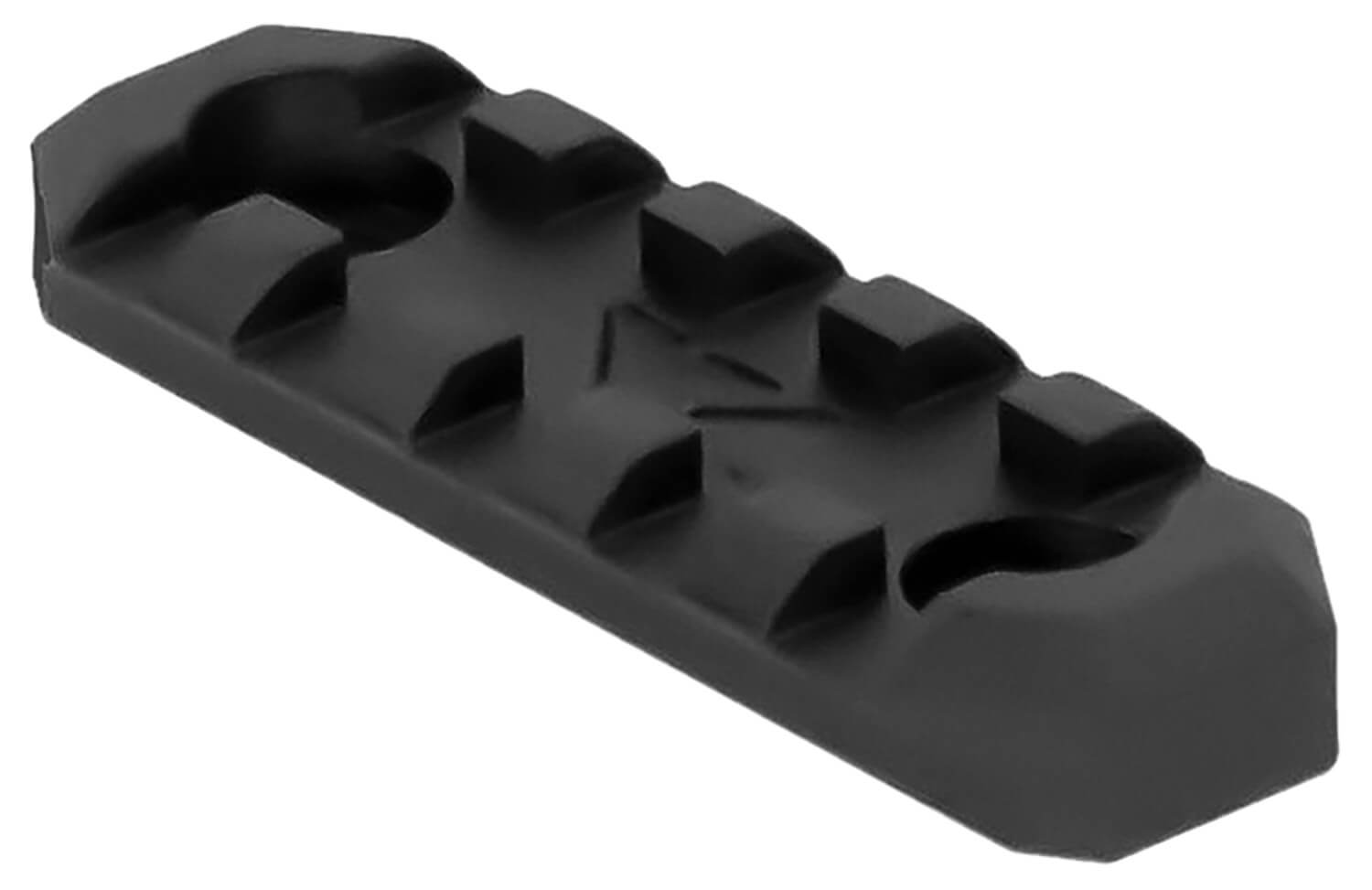 Aim Sports MLRS1 5 Slot Picatinny M-Lok Rail Section Black Anodized - Image 3