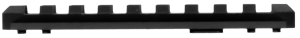 Aim Sports MLRS2 9 Slot Picatinny M-Lok Rail Section  Black Anodized