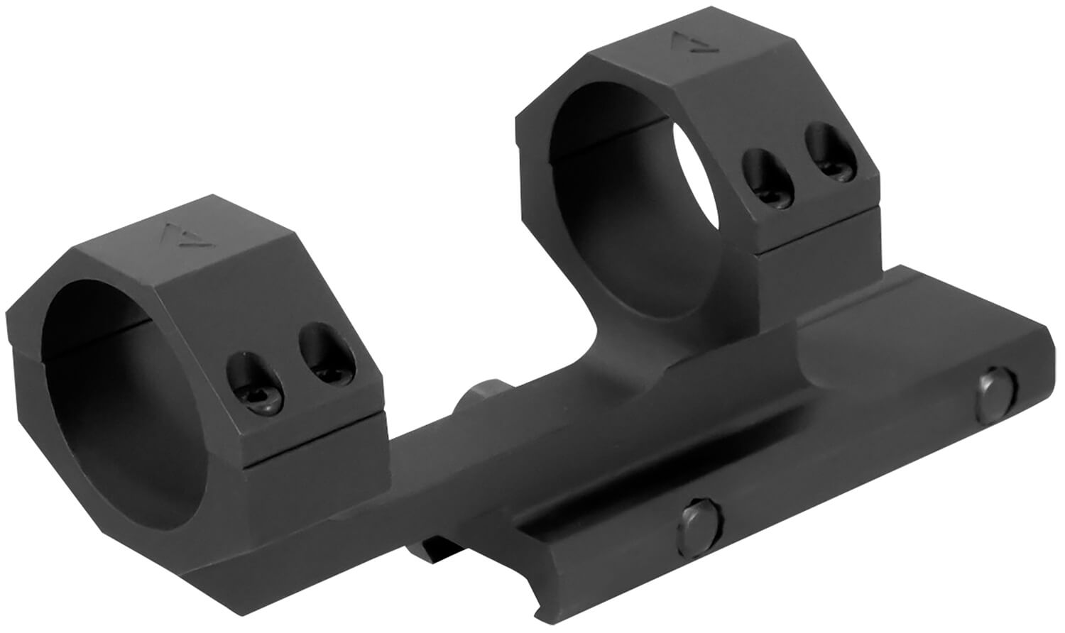 Aim Sports MTCLF315 30mm Cantilever Scope Mount/Ring Combo Black Anodized - Image 2