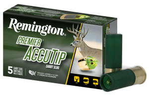 Remington Ammunition 20727 Premier AccuTip  12 Gauge 2.75" Sabot Slug Shot 5 Per Box/ 20 Cs