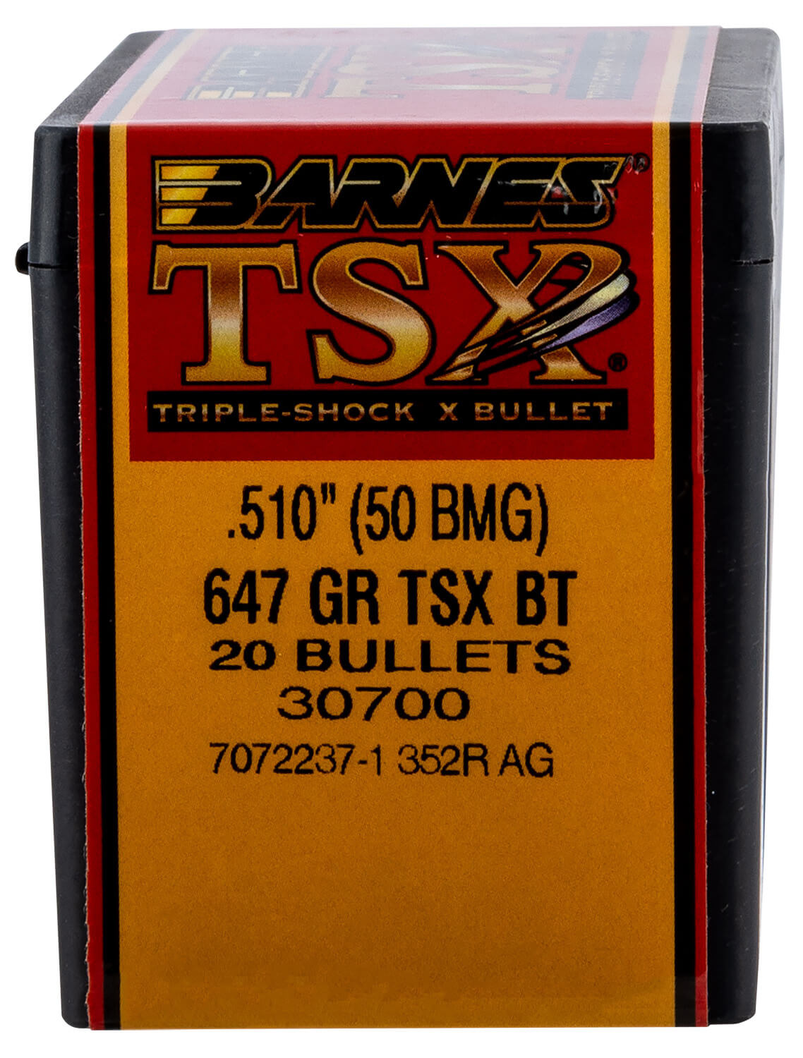 Barnes Bullets 30700 TSX 50BMG 647gr Boat Tail 20/Box - Image 3