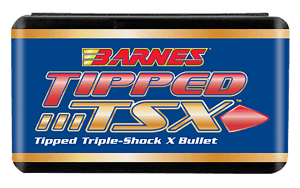 Barnes Bullets 30364 Tipped TSX  30Cal 130gr Boat Tail 50/Box