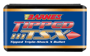Barnes Bullets 30370 Tipped TSX  30Cal 168gr Boat Tail 50/Box