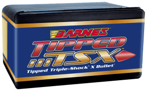 Barnes Bullets 30430 Tipped TSX  338Cal 225gr Boat Tail 50/Box