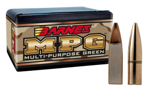 Barnes Bullets 30195 MPG  223Rem 55gr Multi Purpose Green 100/Box