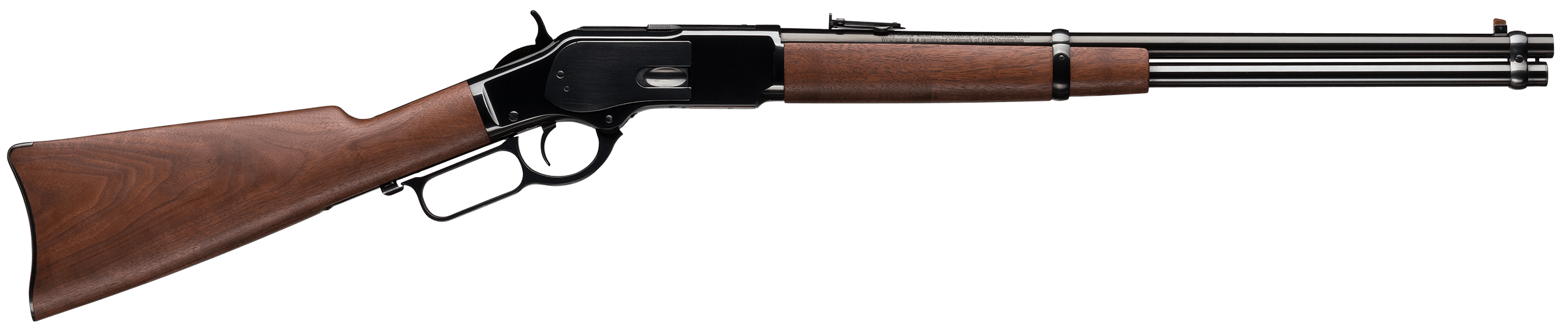 Winchester Repeating Arms 534255141 Model 1873 Carbine Full Size 45 Colt (LC) 10+1 20" Brushed Polish Blued Sporter Barrel Brushed Polish Blued Steel Receiver Black Walnut Straight Grip Wood Stock