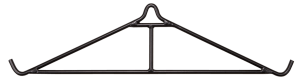 Hunters Specialties 00644 Gambrel Magnum Steel 1500 lbs