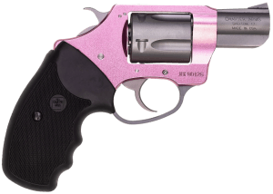 Charter Arms 53830 Undercover Lite Pink Lady Small 38 Special 5 Shot 2" Stainless Steel Barrel & Cylinder Aluminum Frame w/Black Finger Grooved Rubber Grip Exposed Hammer