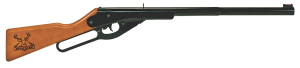 Daisy 992105633 Buck Youth Air 177 400rd Shot Black Black Receiver Stained Hardwood