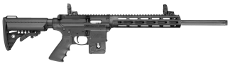 Smith & Wesson 10205 M&P15 Performance Center Sport 22 LR 10+1 18" Threaded Barrel   Vltor Adjustable Stock  Magpul Folding MBUS Sights  Match Grade Precision Barrel Chamber & Trigger  Hogue Grip  Optics Ready
