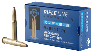 PPU PP30301 Standard Rifle  30-30 Win 150 gr Flat Soft Point 20rd Box