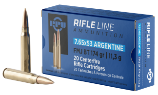 PPU PP7AF Metric Rifle  7.65x53mm Argentine 174 gr Full Metal Jacket Boat Tail 20rd Box