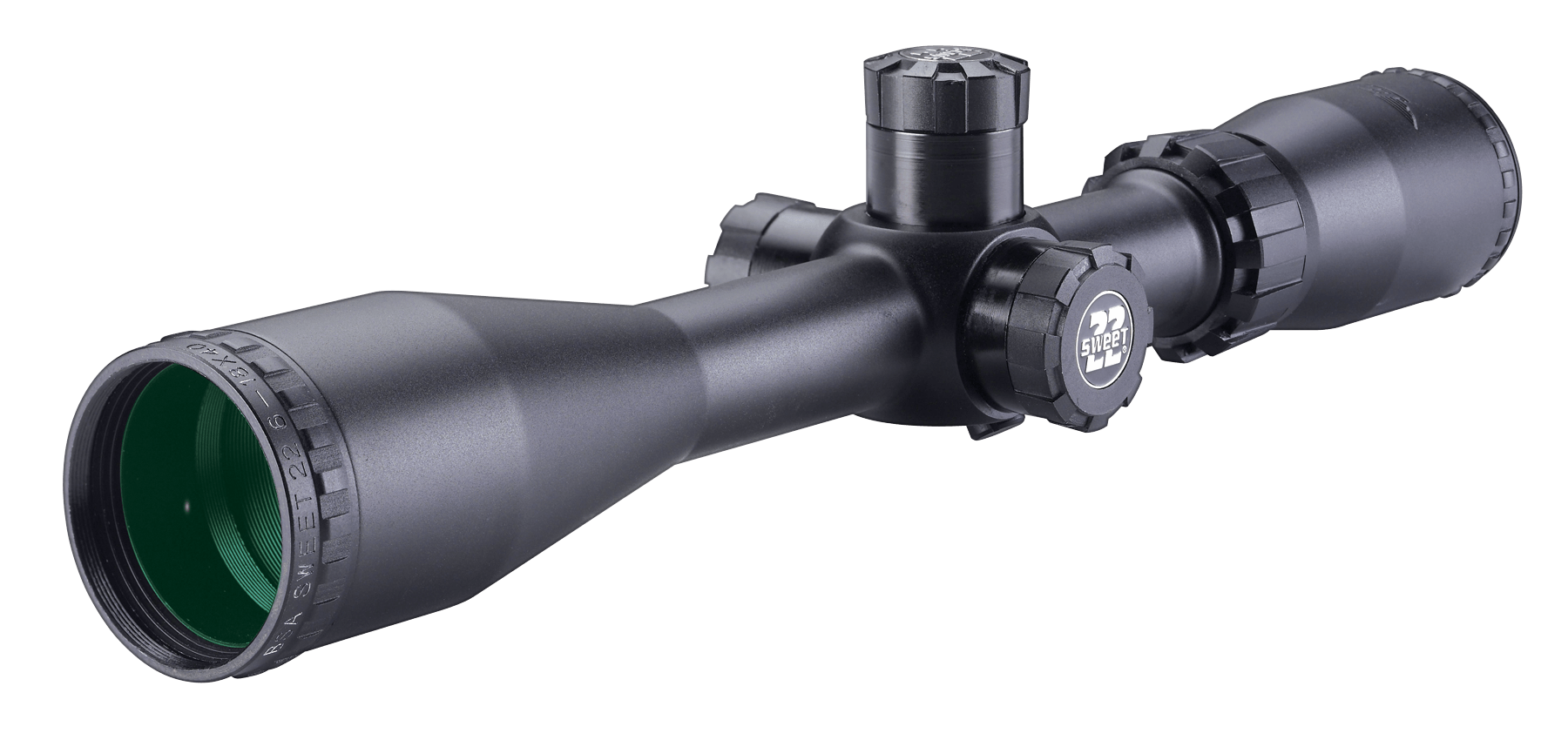 BSA S22618X40SP Sweet 22 Matte Black 6-18x 40mm 1" Tube 30/30 Reticle