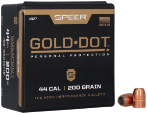 Speer 4427 Gold Dot Personal Protection 44 Cal .429 200 gr Hollow Point 50rd Box/ 5 Case