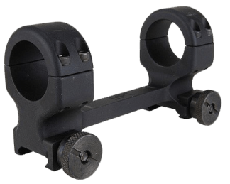 DNZ 111PT Freedom Reaper Picatinny Rail Scope Mount/Ring Combo Matte Black 1"