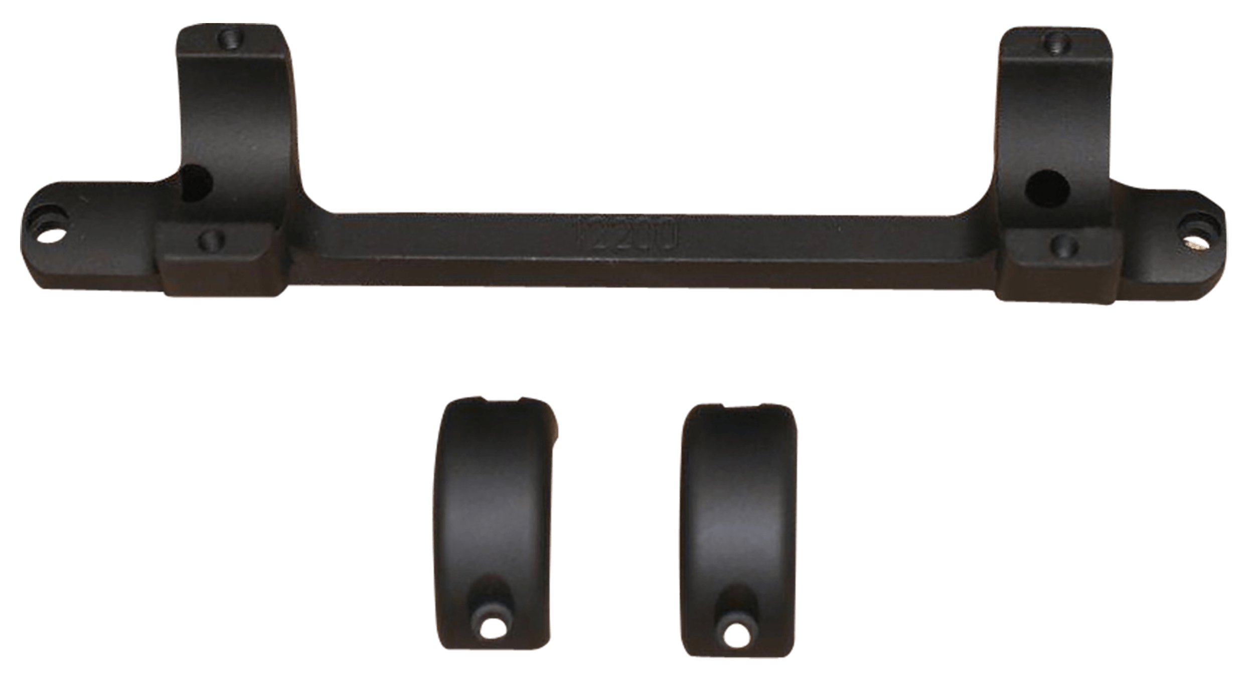 DNZ 12200 Game Reaper-Savage Scope Mount/Ring Combo Matte Black 1"
