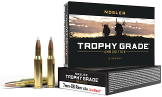 Nosler 60042 Trophy Grade  7mm-08 Rem 140 gr Nosler AccuBond 20rd Box