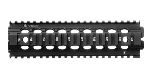 Troy Ind SRAIMRFD9BT00 Drop In Accessory Rail AR-15 Black Hardcoat Anodized Aluminum