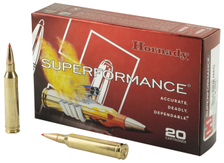Hornady 80593 Superformance  7mmRemMag 139gr Super Shock Tip 20rd Box