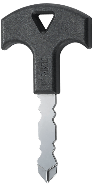 CRKT 9705 Williams Defense Key Matte Black 3CR13 Steel Includes Phillips Screwdriver