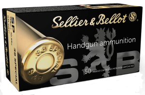 Sellier & Bellot SB38C Handgun  38 Special 158 gr Soft Point 50rd Box