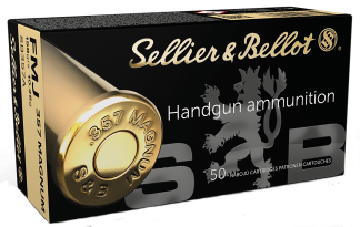Sellier & Bellot SB357A Handgun  357 Mag 158 gr Full Metal Jacket 50rd Box