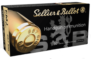 Sellier & Bellot SB357SIG Handgun  357 Sig 140 gr Full Metal Jacket 50rd Box