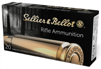 Sellier & Bellot SB5652RA Rifle  5.6mmx52R 70 gr Soft Point 20rd Box