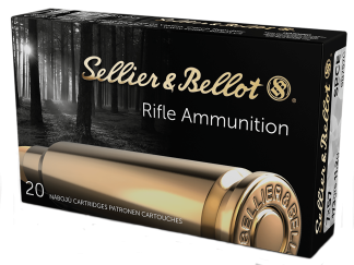 Sellier & Bellot SB757C Rifle  7x57mm Mauser 173 gr Soft Point Cut Through Edge 20rd Box