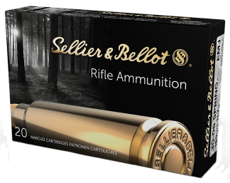 Sellier & Bellot SB3006A Rifle  30-06 Springfield 180 gr Full Metal Jacket 20rd Box