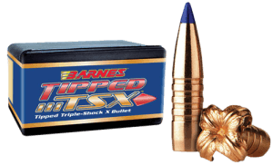 Barnes Bullets 30240 Tipped TSX  6.5Creedmoor 100gr Boat Tail 50/Box
