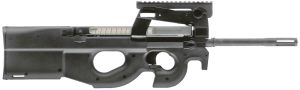 FN 3848950460 PS90  5.7x28mm 30+1 16" Black Ported Barrel  Black Picatinny Rail Aluminum Receiver  Matte Black Synthetic Bullpup w/Thumbhole Stock  Ambidextrous