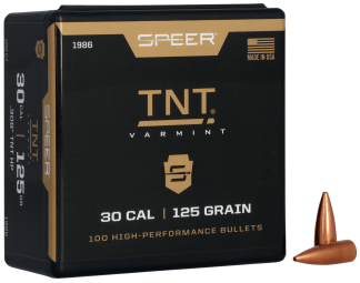 Speer 1986 TNT 30 Cal .308 125 gr Jacket Hollow Point 100rd Box/ 5 Case